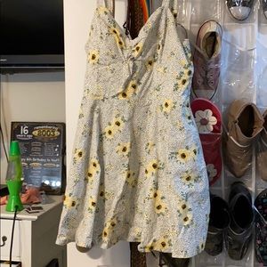 Floral mini dress